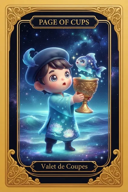 Page of Cups