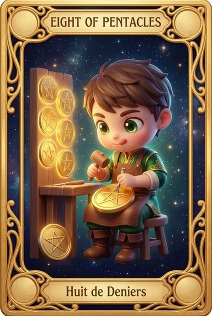 Eight of Pentacles