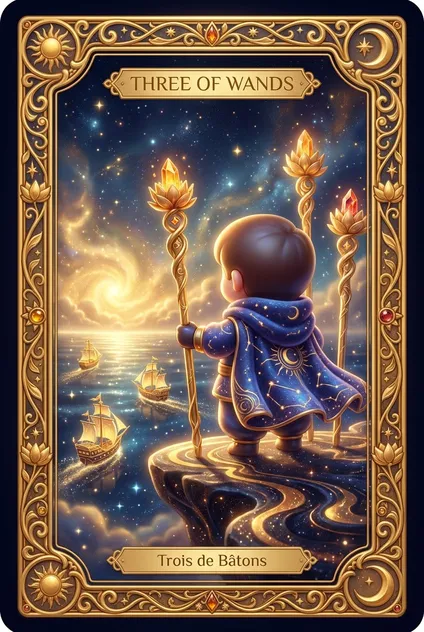 Three of Wands