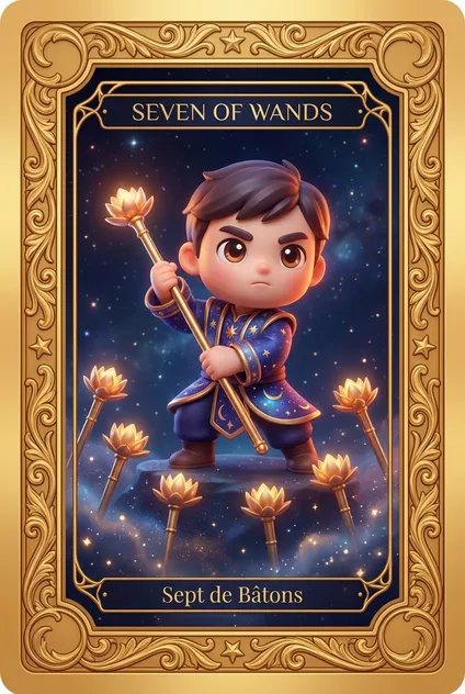 Seven of Wands
