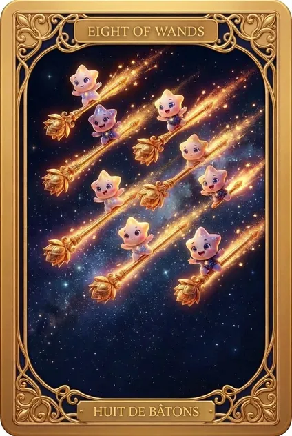 Eight of Wands
